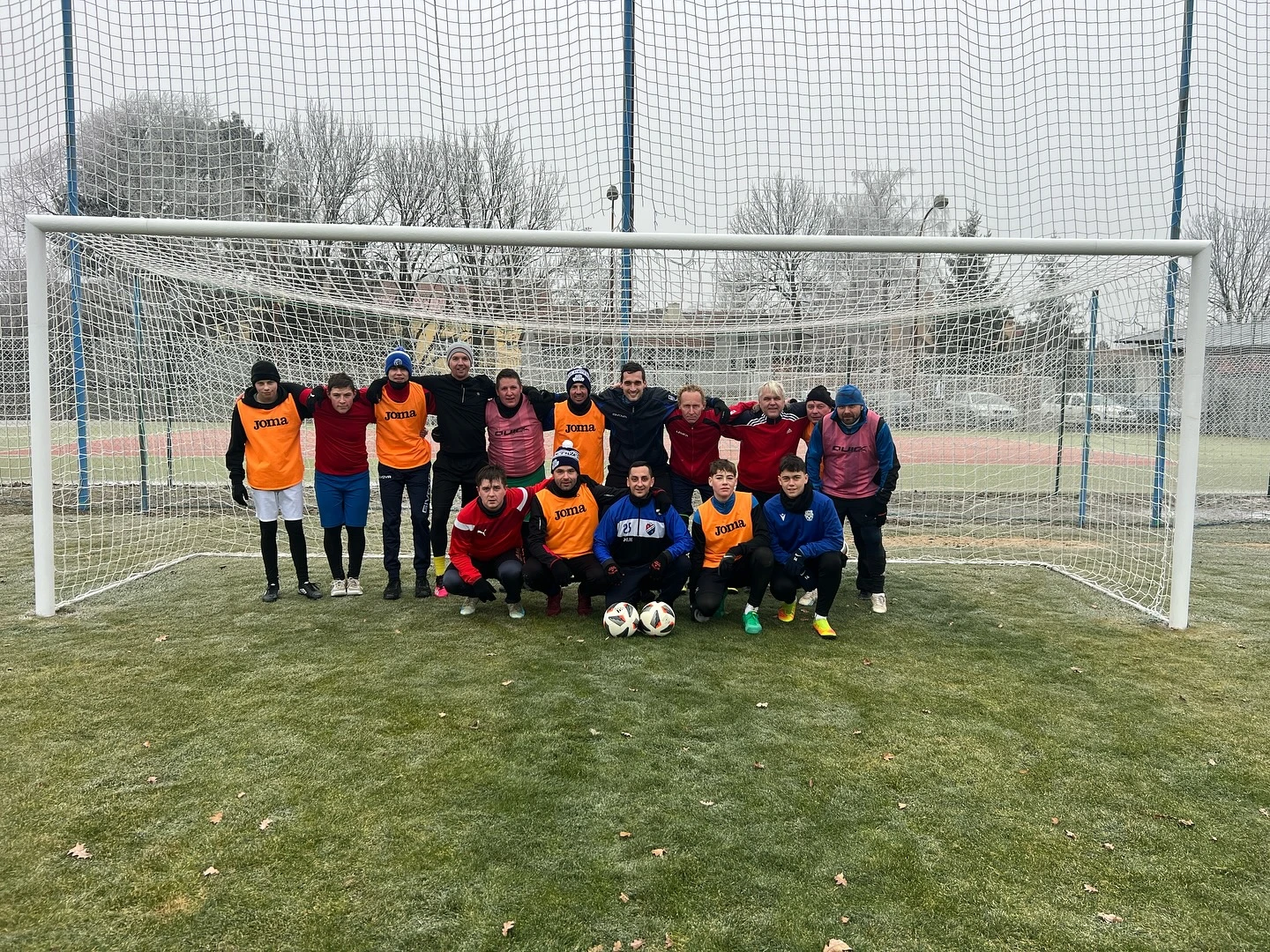 Hráči fotbalového klubu Tj Hoštice-Heroltice