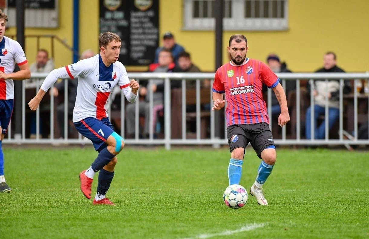 Fotbalové utkání Tj Hoštice-Heroltice